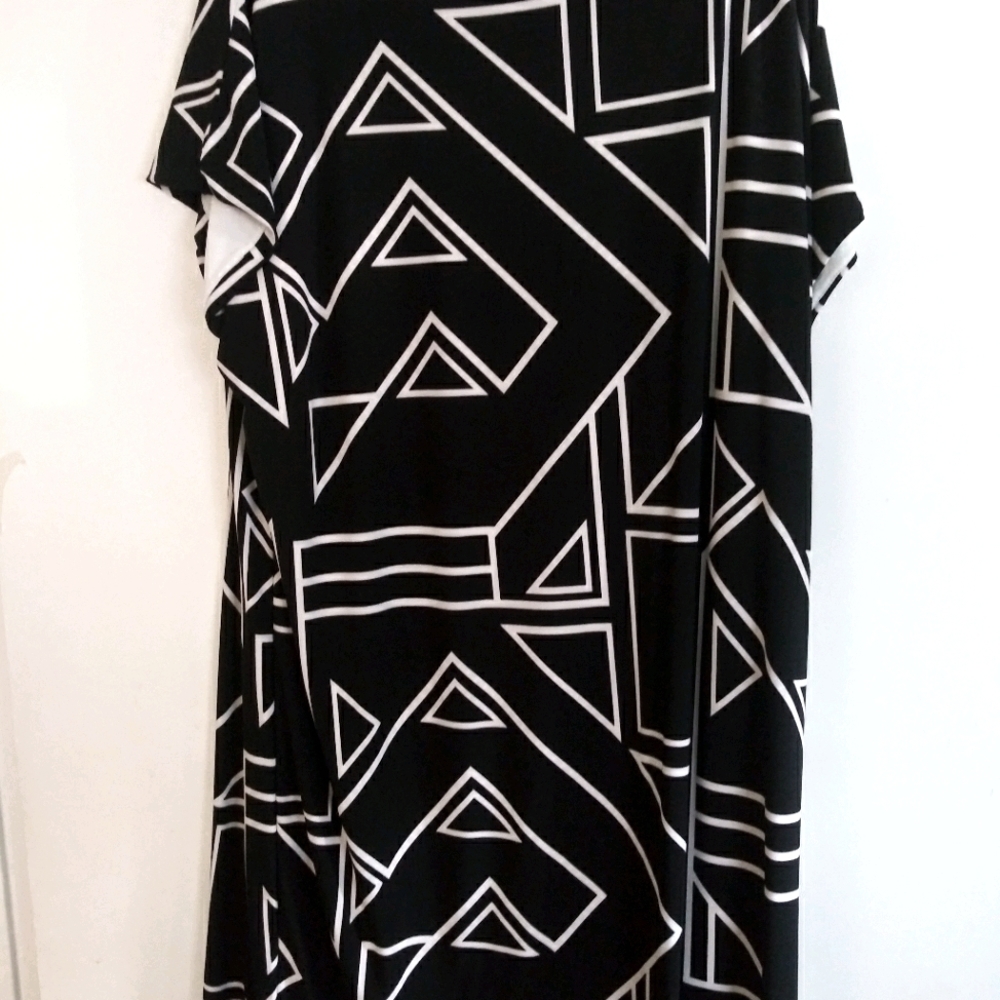 BEAUTIFUL Geometric Dress by Ralph Lauren 3X